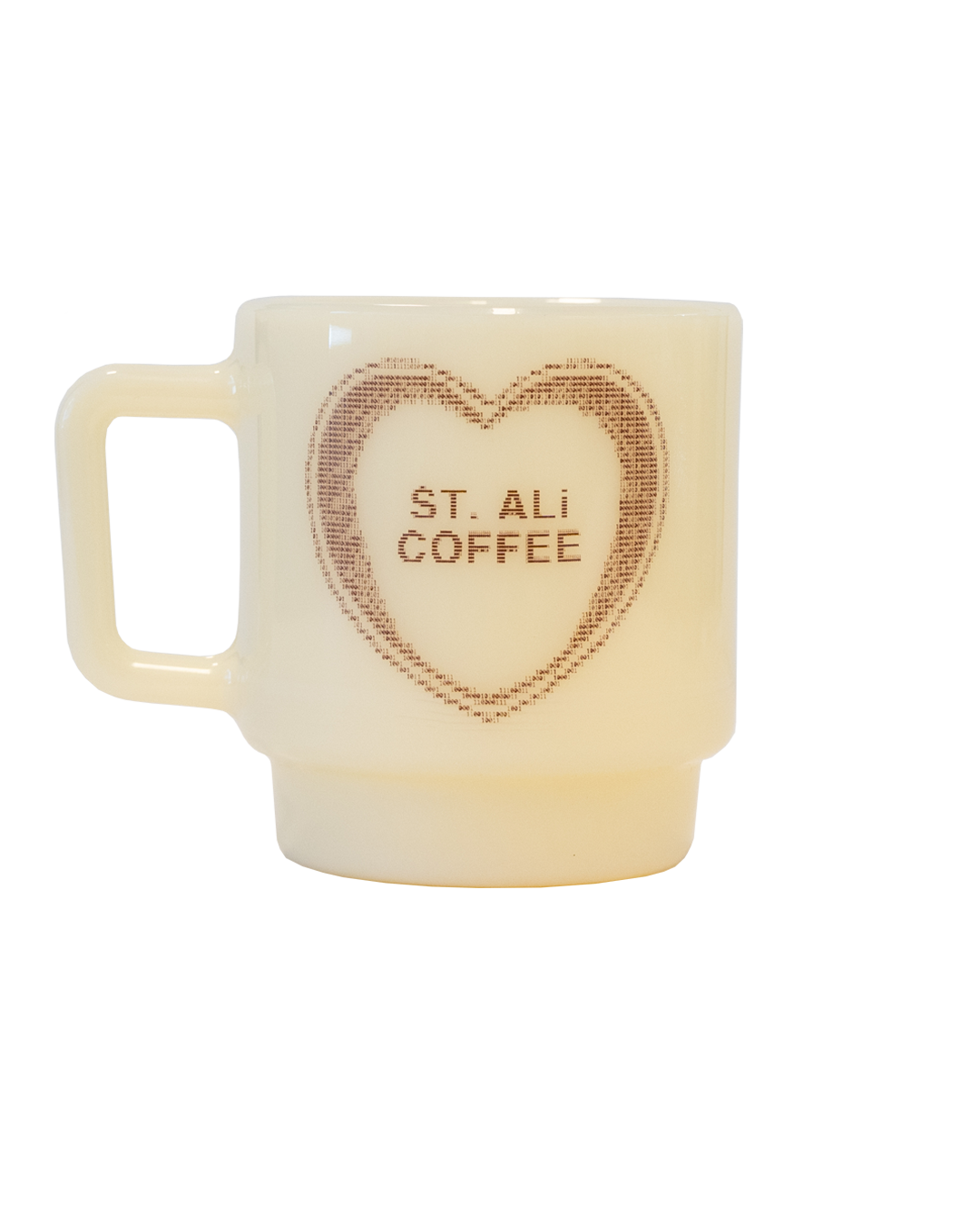 Cupid | Olde Milk Japanese Glass Mug