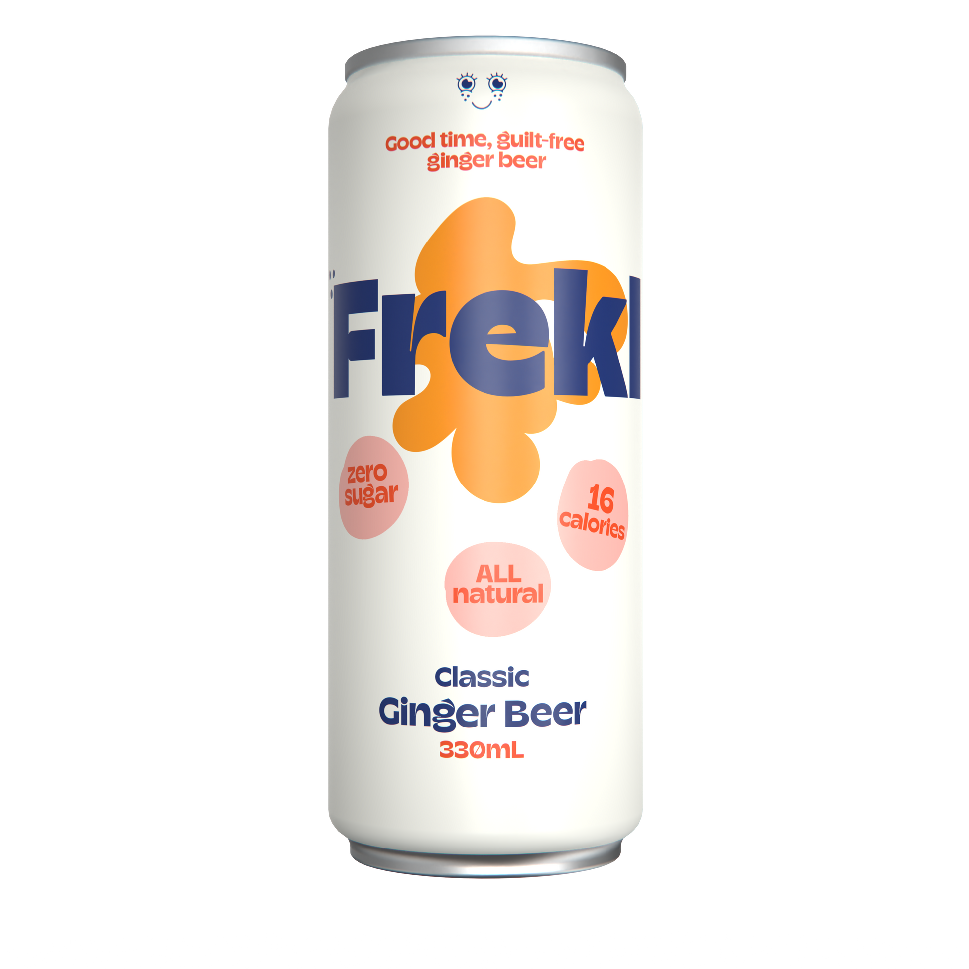 Frekl ginger beer can 330 millilitres 
