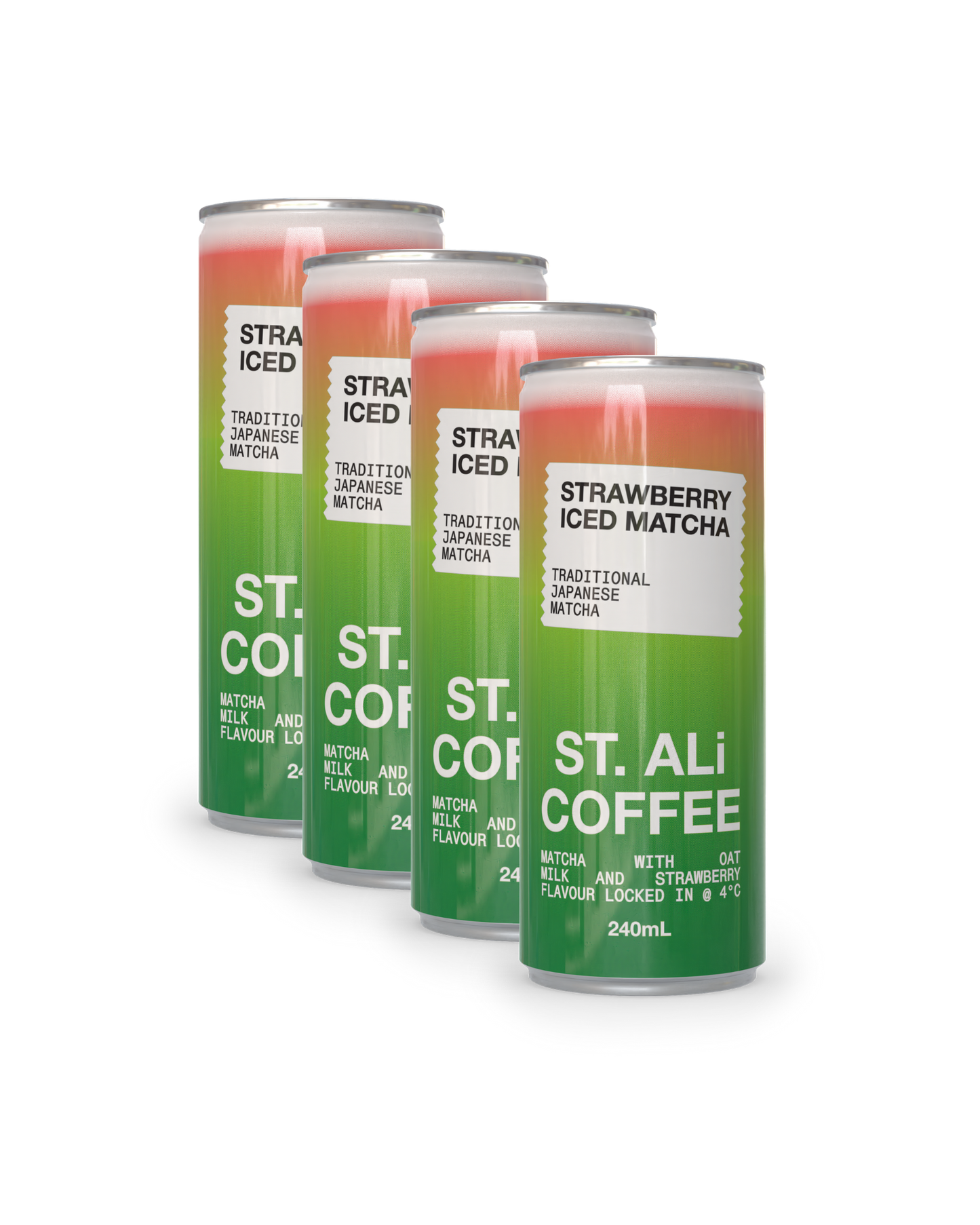 STRAWBERRY | ICED MATCHA LATTE