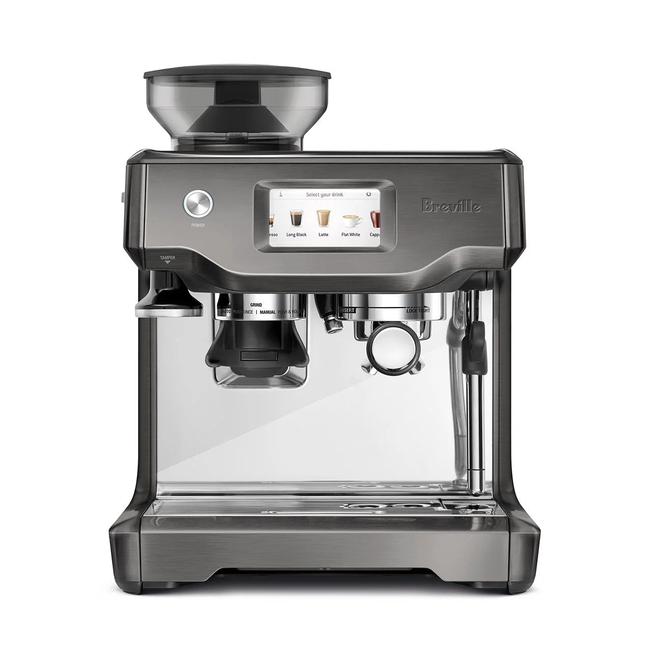 Breville coffee machine in grey