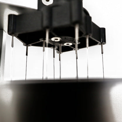 Barista espresso autocomb needles under view