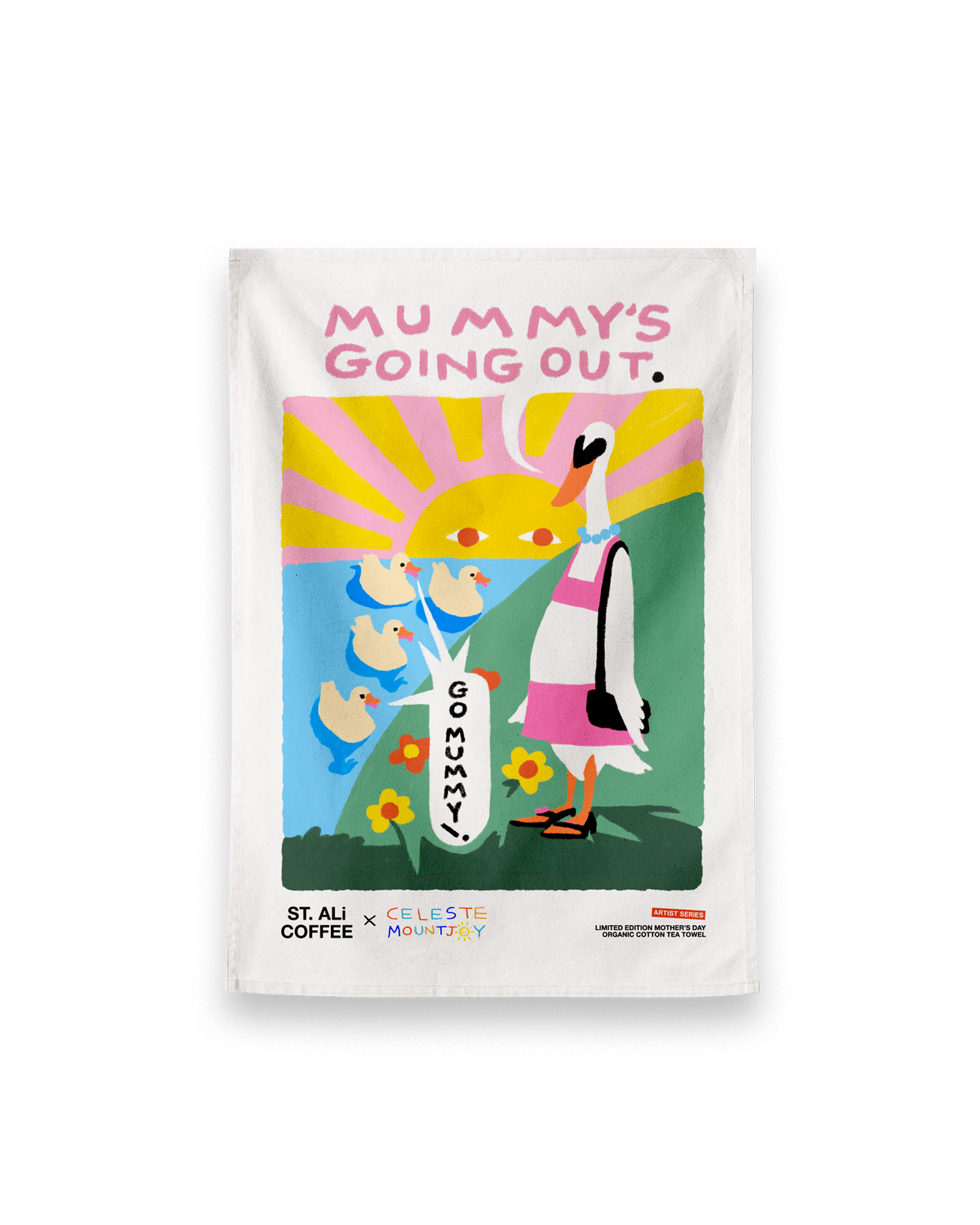 Go Mummy | Mother's Day Tea Towel