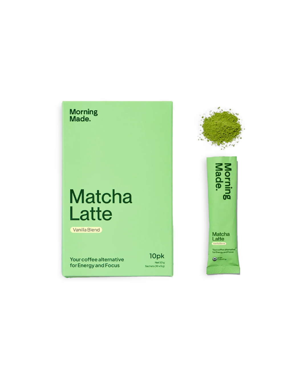 Morning Made | Vanilla Matcha Sachets