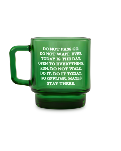 Rodeo | Olde Milk Japanese Glass Mug