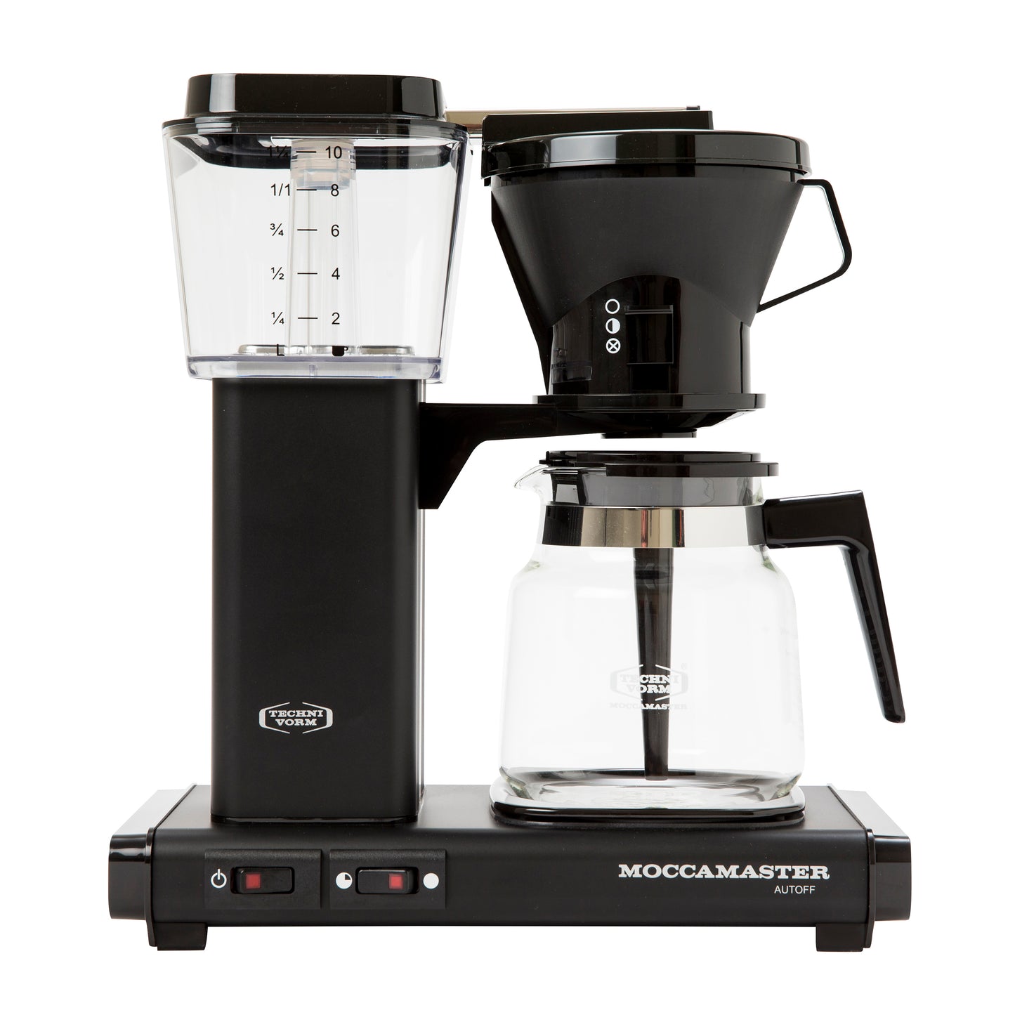 Moccamaster brewer machine in black